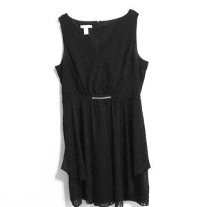 A black dress, barely worn.